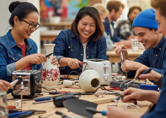 Laat je kapotte spullen deze zomer maken bij het Repair Café Laat je kapotte spullen deze zomer maken bij het Repair Café